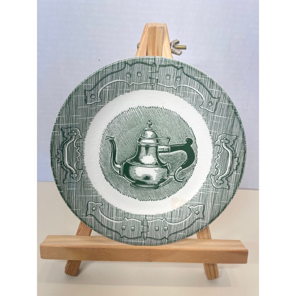 The Old Curiosity Shop Royal China Saucer Plate Tea Kettle